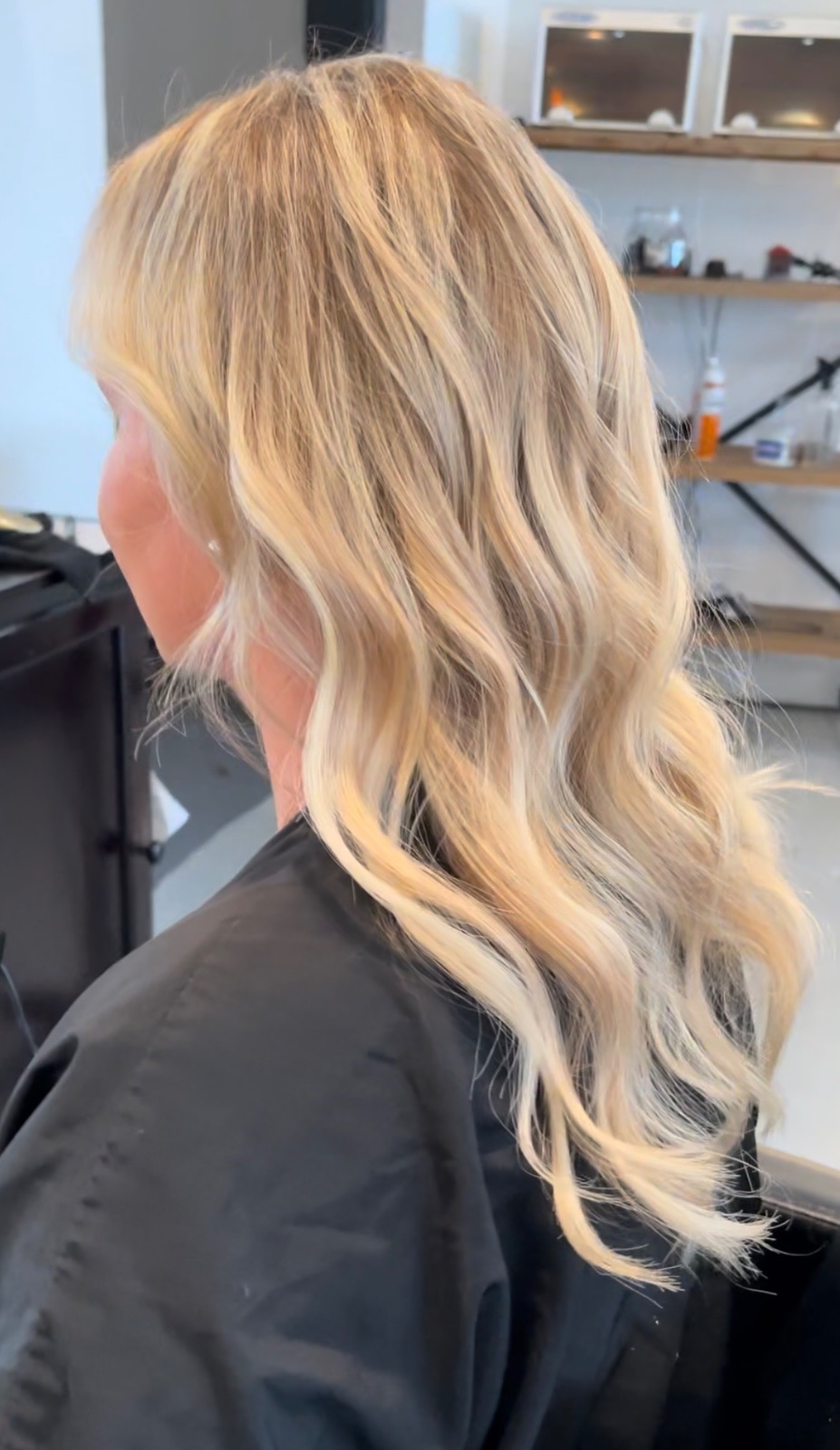 One bundle of itips . Gentle for baby fine hair adding fullness and length — after